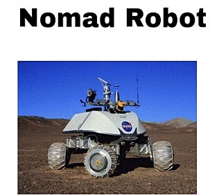 Nomad robot
