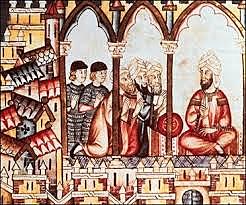 Muslims enter Spain from Morocco