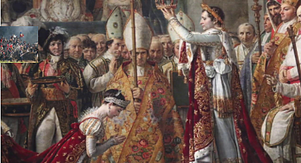 Napoleon crowns himself