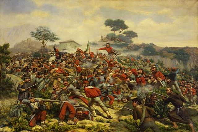 La battaglia di Mentana