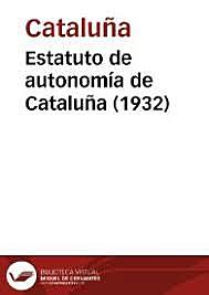 O ESTATUTO DE AUTONOMIA