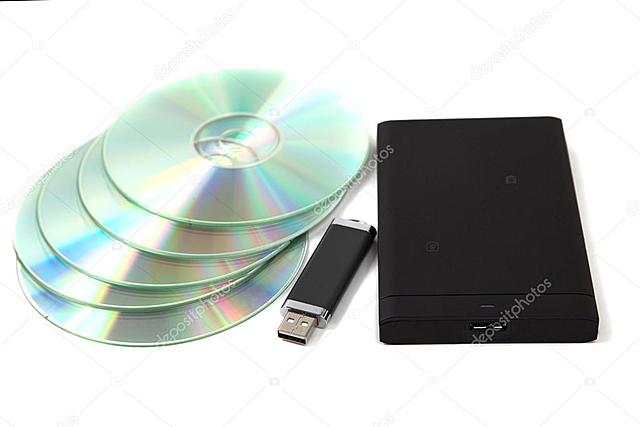 CDs and FLASH MEMORY