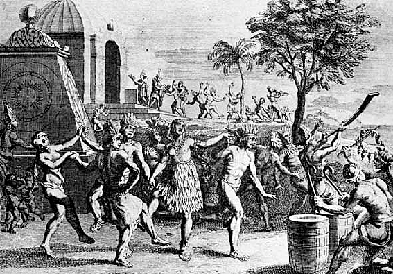 Mexicas Celebran Fiesta