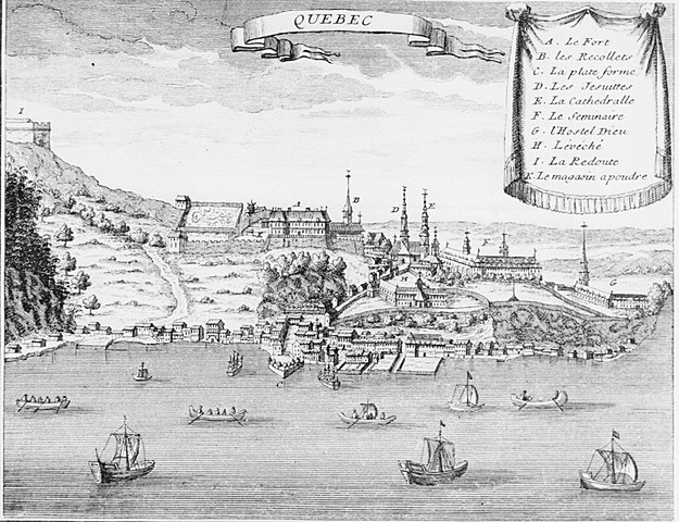 feu à la basse-ville