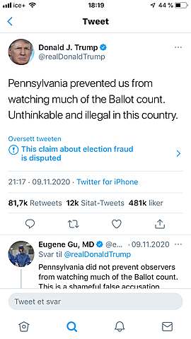 The ballot in Pennsylvania