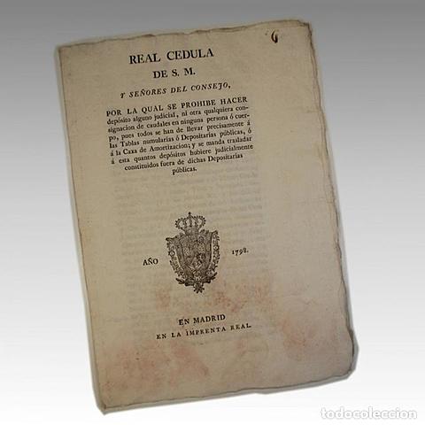 Primeras medidas desamortizadoras. Creación de la Caja de Amortización.