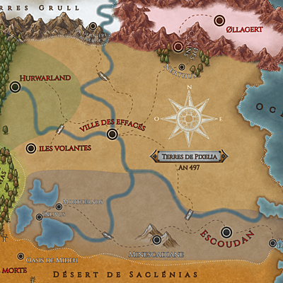 Timeline: Chronologie récente des Terres Pixeliennes