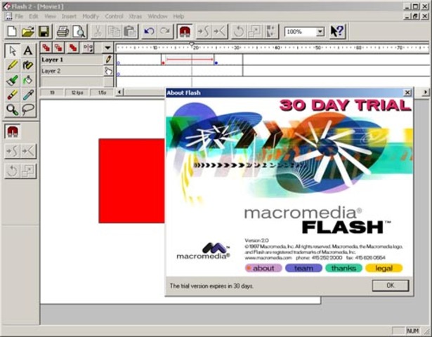 Macromedia Flash 2.0