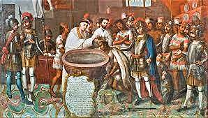 Papa Alejandro otorga posesión de los territorios descubiertos