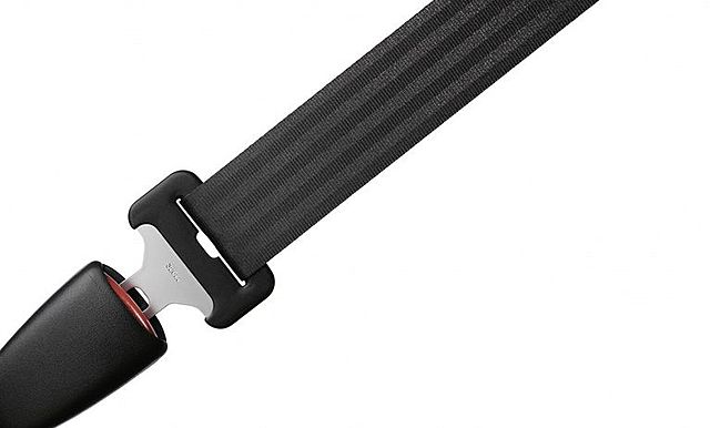 El ala en voladizo y cinturón de seguridad