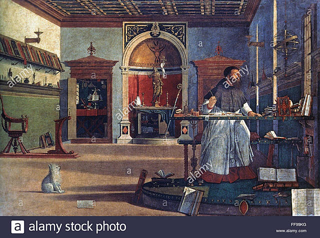 Agustin marcho a Roma para enseñar