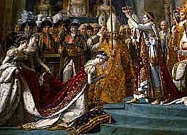 Napoleó emperador dels francesos a Notre Dame.