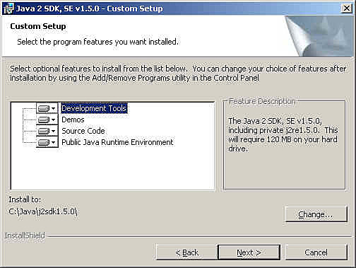 Java version 1.5(2004)