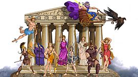 Timeline: TIMELINE  GREEK MYTHOLOGY