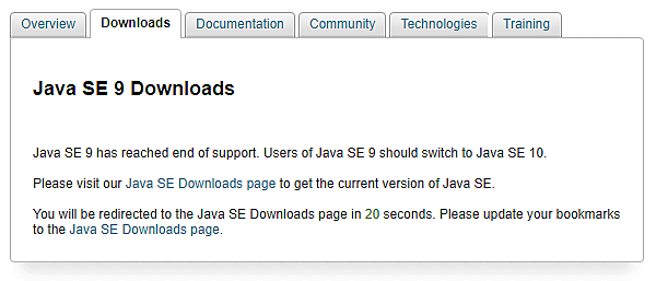 Java version 1.9(2016)