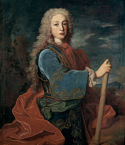 Felipe V abdica en su hijo Luis I.