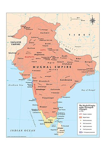 The Fall of the Mughals (1764)