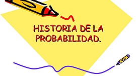 Timeline: historia de la probabilidad