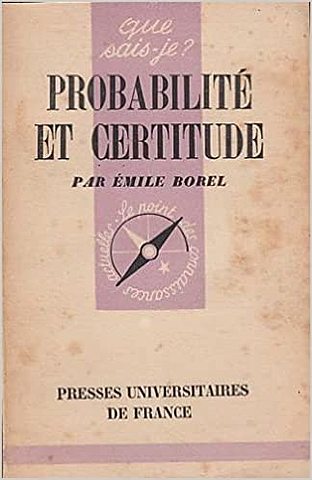 OBRA "PROBABILITE ET CERTITUDE"