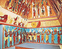 Mayas; Frescos de Bonampak