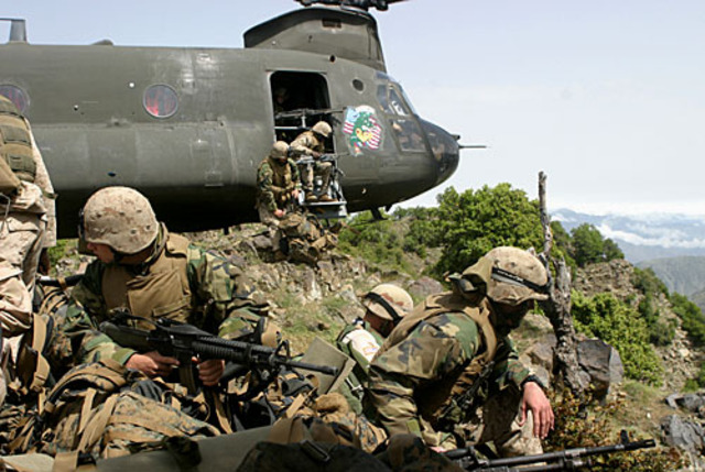 Beginning of Opereration Eduring Freedom