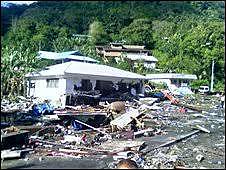 Samoa Earthquake (Samoan Islands)