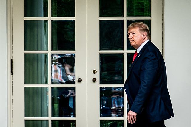 President Trump’s ‘looting’ and ‘shooting’ message raises tensions.