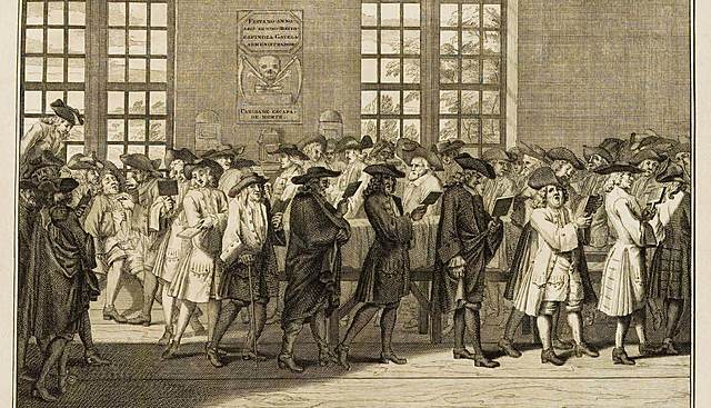 Приезд евреев в Амстердам