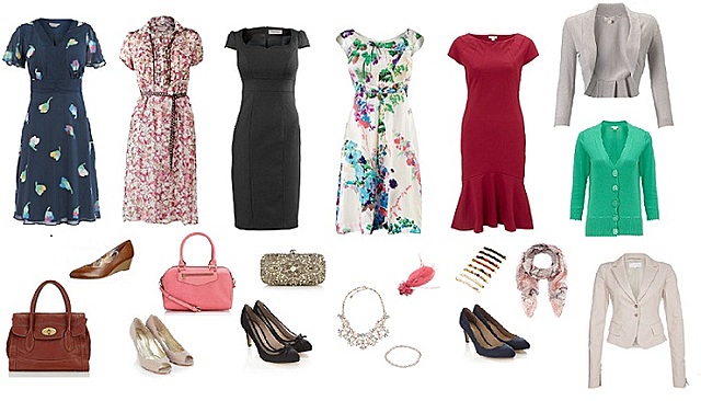 The womenswear was in fashion