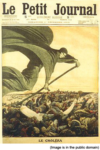 First cholera pandemic (1816-1826).