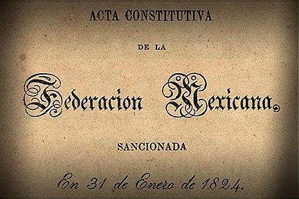 Acta Constitutiva de la Federación Mexicana