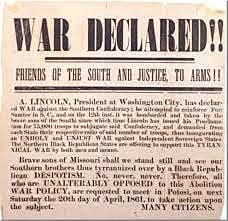 U.S declares war on Spain