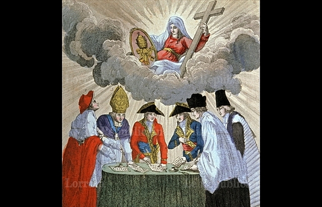 Napoleon makes Peace with the Pope