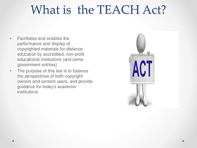 TEACH ACT of 2002