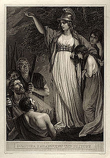 The rebellion of Boudica
