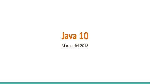 Java SE 10