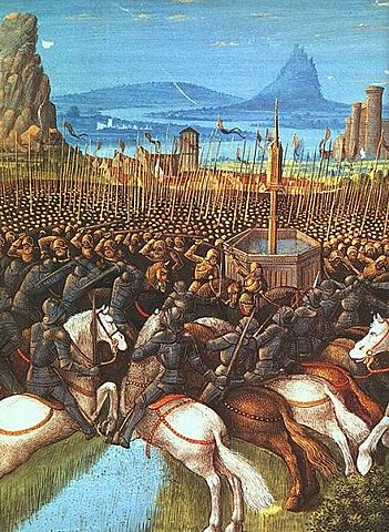 Inici de la conquesta de Jerusalem