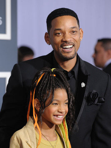 For I Am Legend, Willow is conservative in velvet blazer and pants