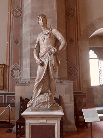 David marmoreo di Donatello 1408-1409