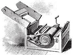 Eli Whitney invents the cotton gin.
