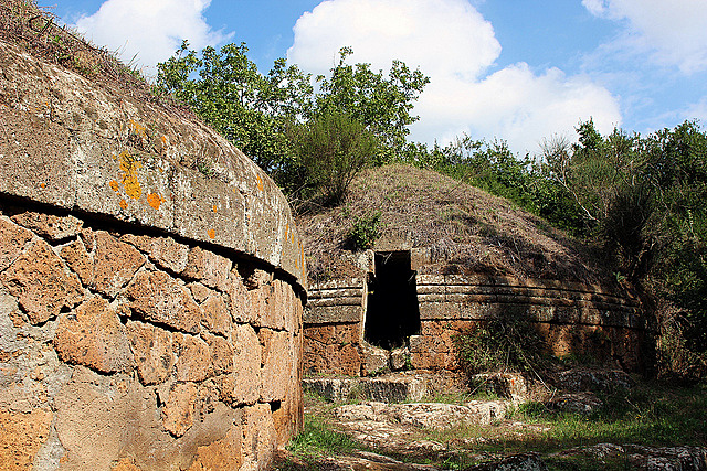 Necrópolis de Banditaccia en Cerveteri