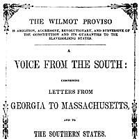 Wilmot Proviso (Red, Political)