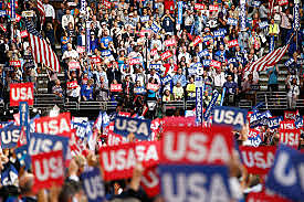Nominated for President at the Democratic National Convention