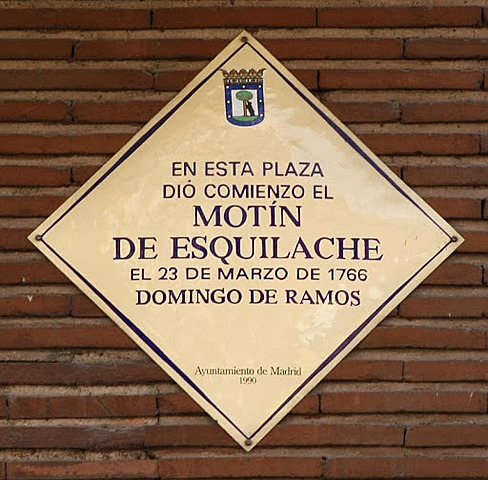 Seguridad Ciudadana. Esquilache.