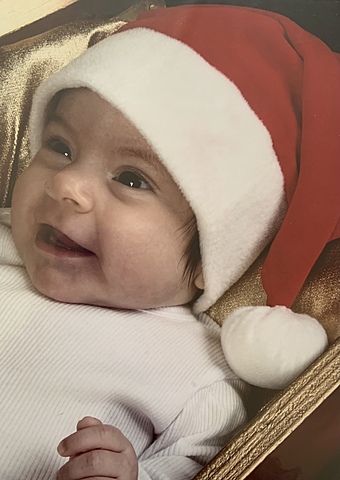 My first christmas photo!