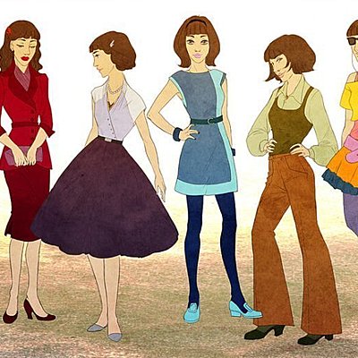 Timeline: A Whole Century of Fashion Evolution(1910-2010)