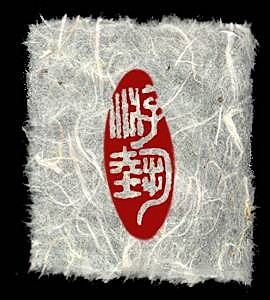 Caligrafía china de sello menor.