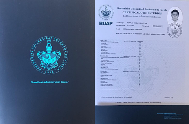 Termine mi educación preparatoria