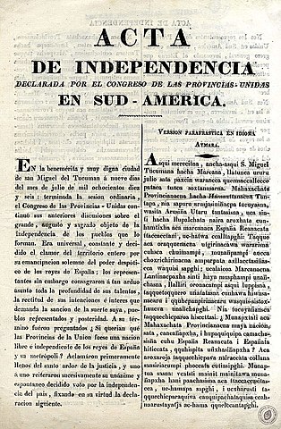 Independencia de las Provincias Unidas