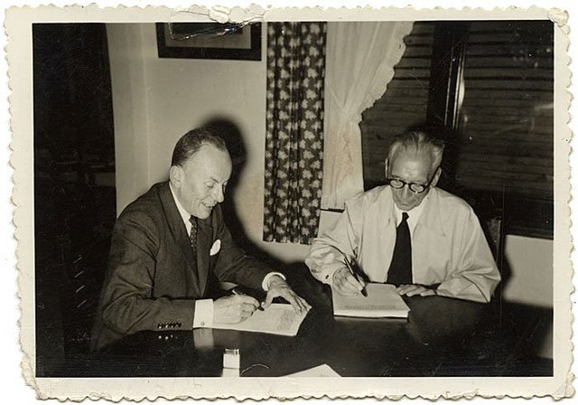 El pacto de Sitges en 1957